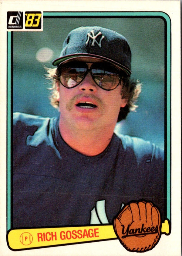 1983 Donruss Rich Gossage #157