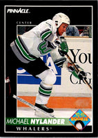 1992 Pinnacle Michael Nylander #400 Rookie