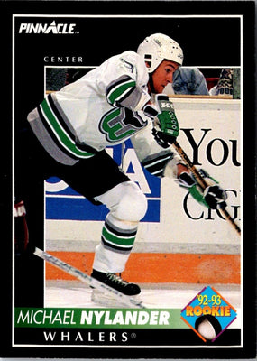 1992 Pinnacle Michael Nylander #400 Rookie