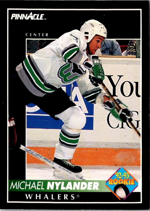 1992 Pinnacle Michael Nylander #400 Rookie