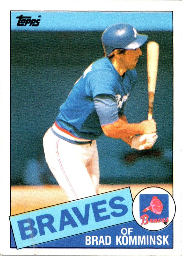 1985 Topps Brad Komminsk