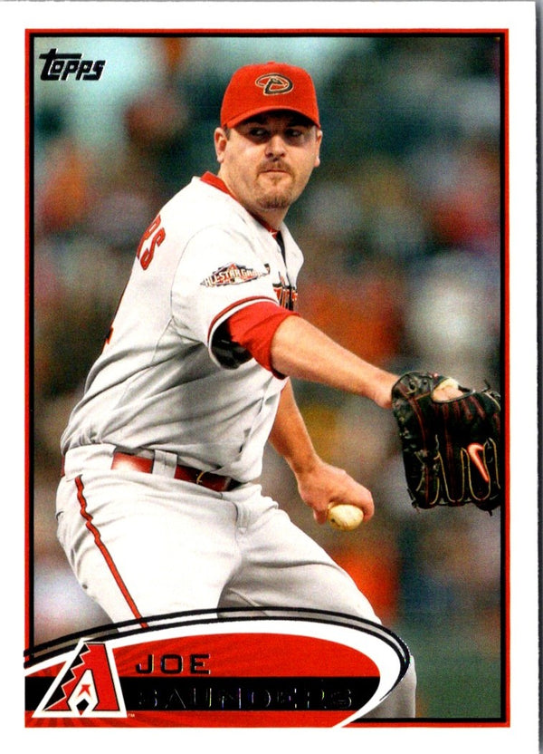 2012 Topps Joe Saunders #223