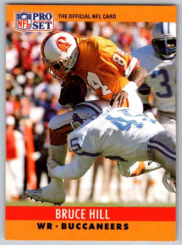 1990 Pro Set Bruce Hill #312