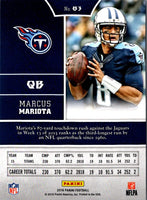 2016 Panini Infinity Marcus Mariota #33