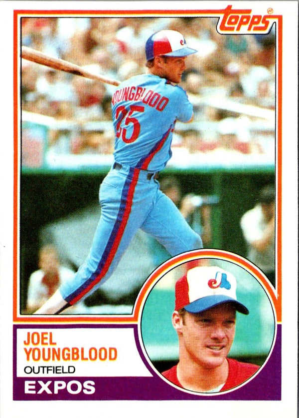 1983 Topps Joel Youngblood #265 EX