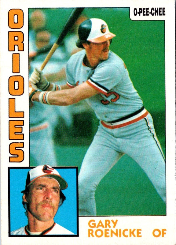 1984 O-Pee-Chee Gary Roenicke #372