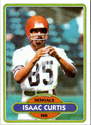1980 Topps Isaac Curtis #17 NM-MT