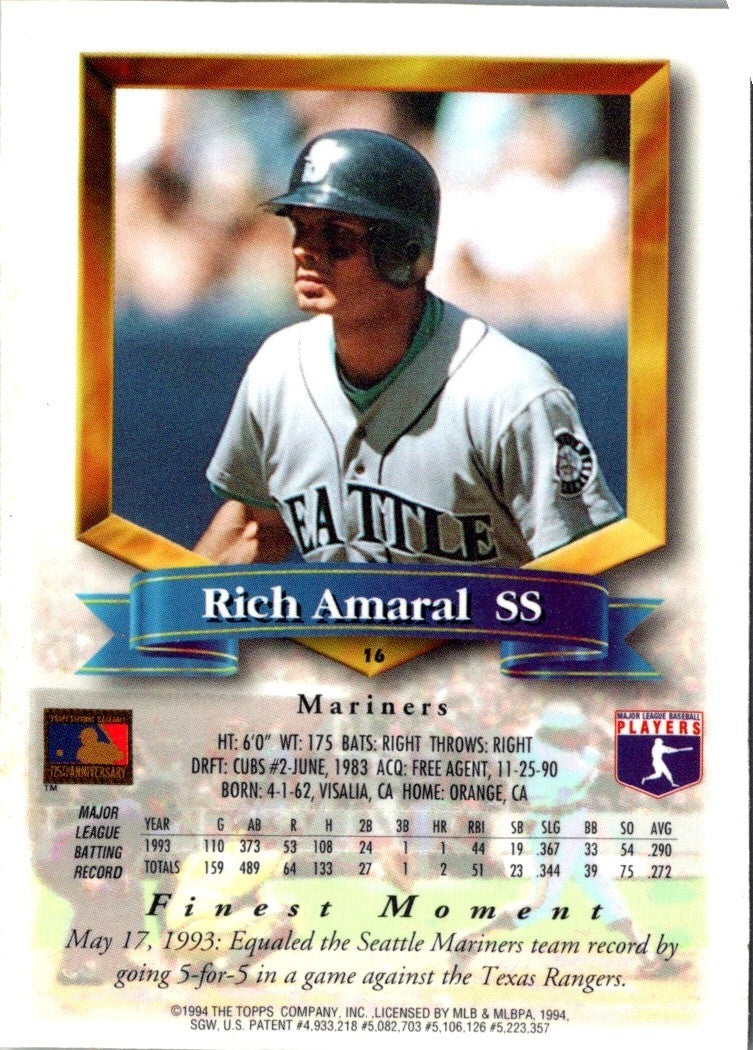 1994 Finest Rich Amaral