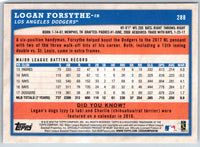 2018 Topps Big League Logan Forsythe #288