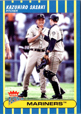 2003 Fleer Platinum Kazuhiro Sasaki #37
