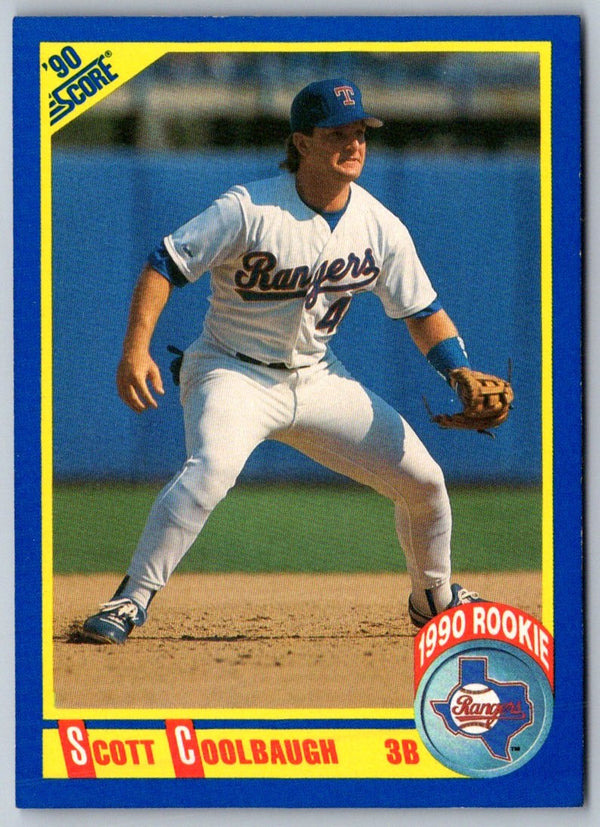 1990 Score Scott Coolbaugh #612 Rookie