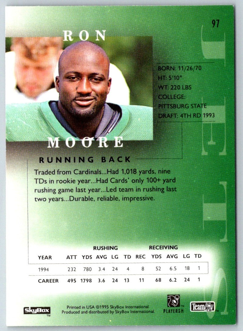 1995 SkyBox Premium Ronald Moore