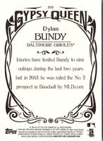2015 Topps Gypsy Queen Dylan Bundy #205
