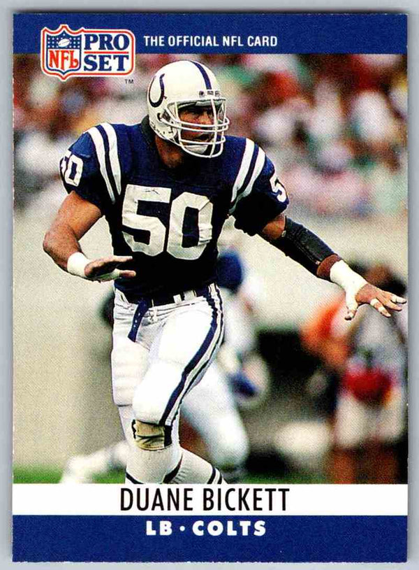 1990 Pro Set Duane Bickett #130