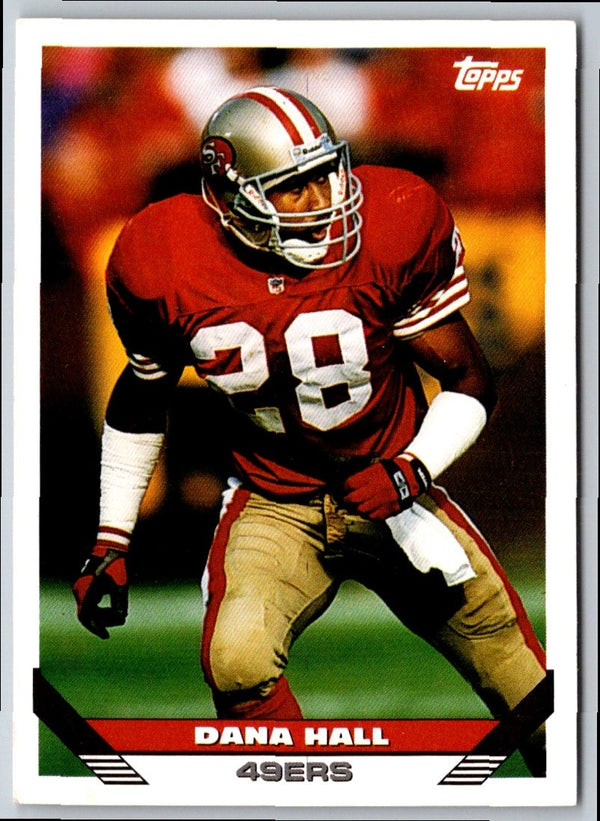 1993 Topps Dana Hall #575