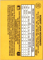 1987 Donruss Rob Woodward #652