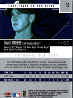 2004 Fleer Khalil Greene #18