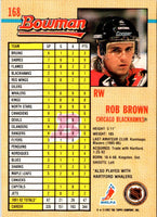 1992 Bowman Rob Brown #168