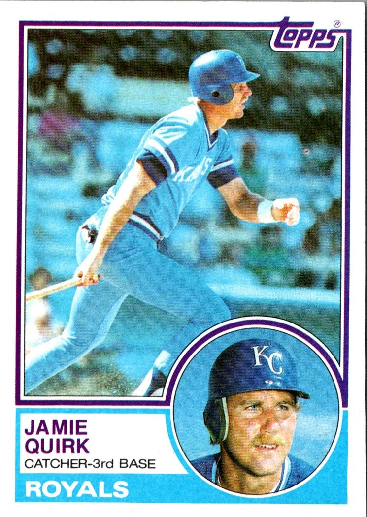 1983 Topps Jamie Quirk