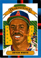 1987 Donruss The Rookies Devon White #8