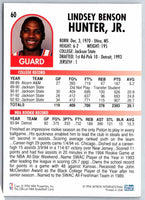1995 Skybox Lindsey Hunter #60