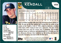 2001 Topps Jason Kendall #155