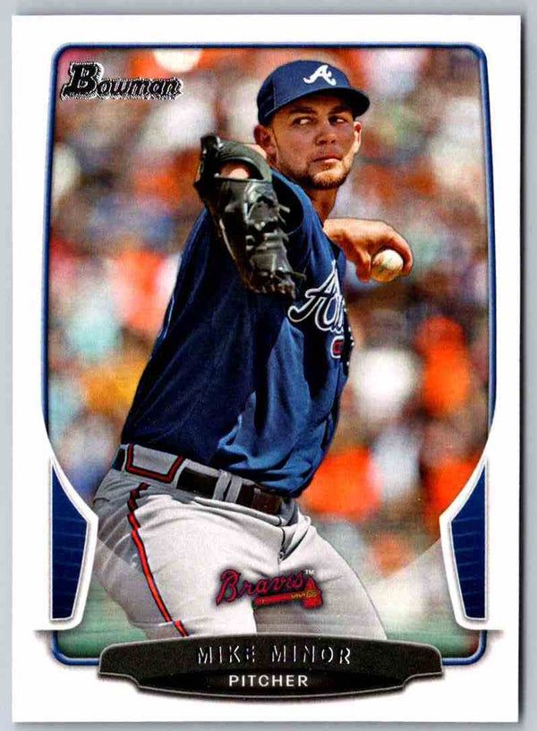 2012 Bowman Mike Minor #117