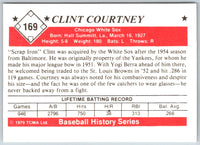 1979 TCMA 50's Clint Courtney #169