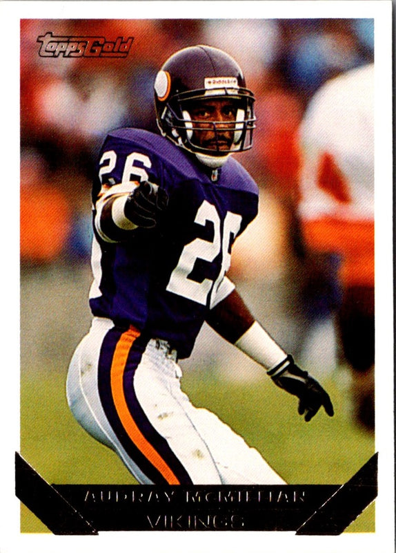 1993 Topps Audray McMillian #505