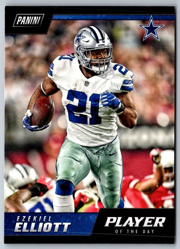 2018 Panini Player of the Day Ezekiel Elliott #10