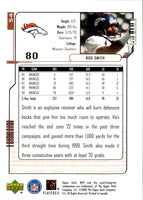 1999 Upper Deck Rod Smith #80