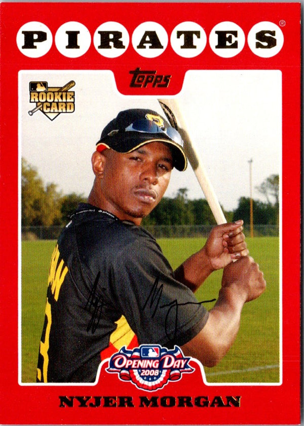 2008 Topps Opening Day Nyjer Morgan #220 Rookie