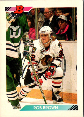 1992 Bowman Rob Brown #168