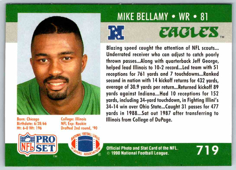 1990 Proset Mike Bellamy