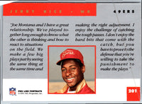1991 Pro Line Portraits Jerry Rice #201