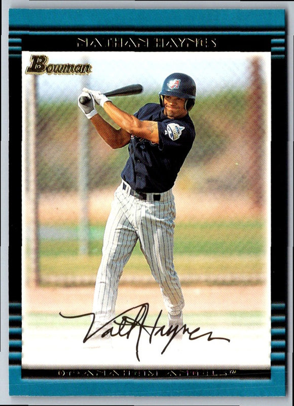 2002 Bowman Nathan Haynes #133