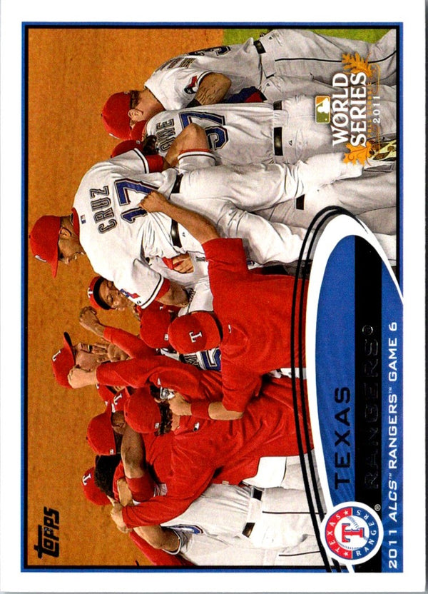 2012 Topps Texas Rangers #217