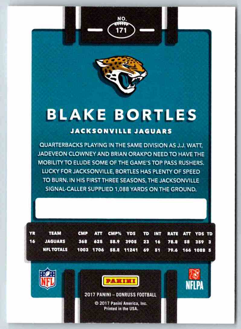 2016 Donruss Blake Bortles