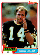 1981 Topps Russell Erxleben