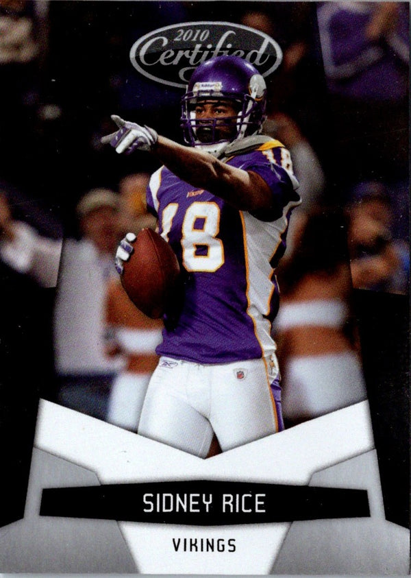 2010 Panini Certified Sidney Rice #86