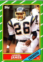 1986 Topps Lionel James #232