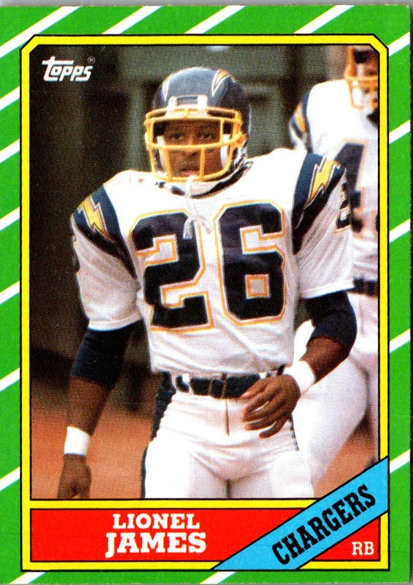1986 Topps Lionel James #232