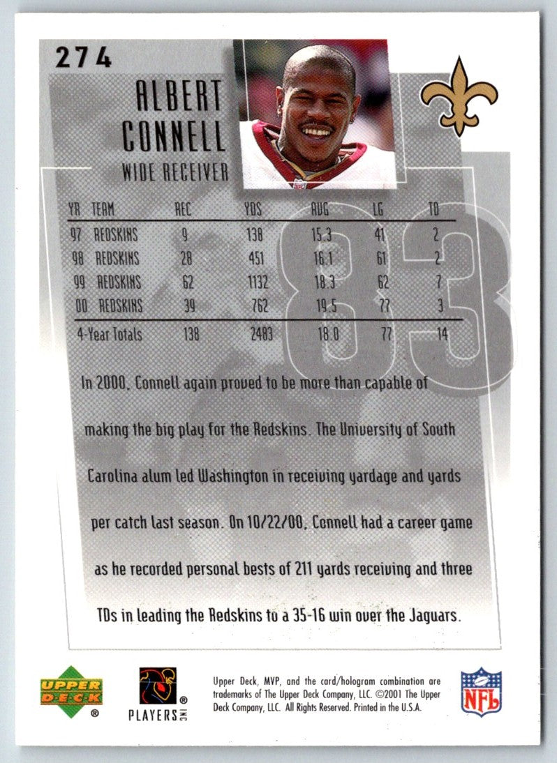 2001 Upper Deck Albert Connell