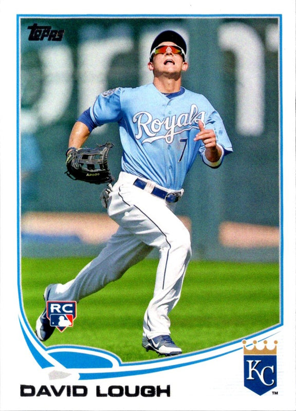 2013 Topps David Lough #268 Rookie
