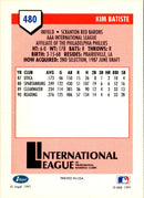 1991 Line Drive AAA Kim Batiste