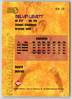1999 Collector's Edge Rookie Rage Melvin Levett #RR-28
