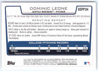 2012 Bowman Dominic Leone #BDPP164