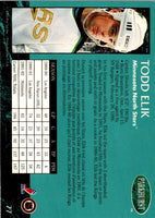 1992 Parkhurst Todd Elik #77