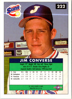 1992 Fleer Excel Jim Converse #222