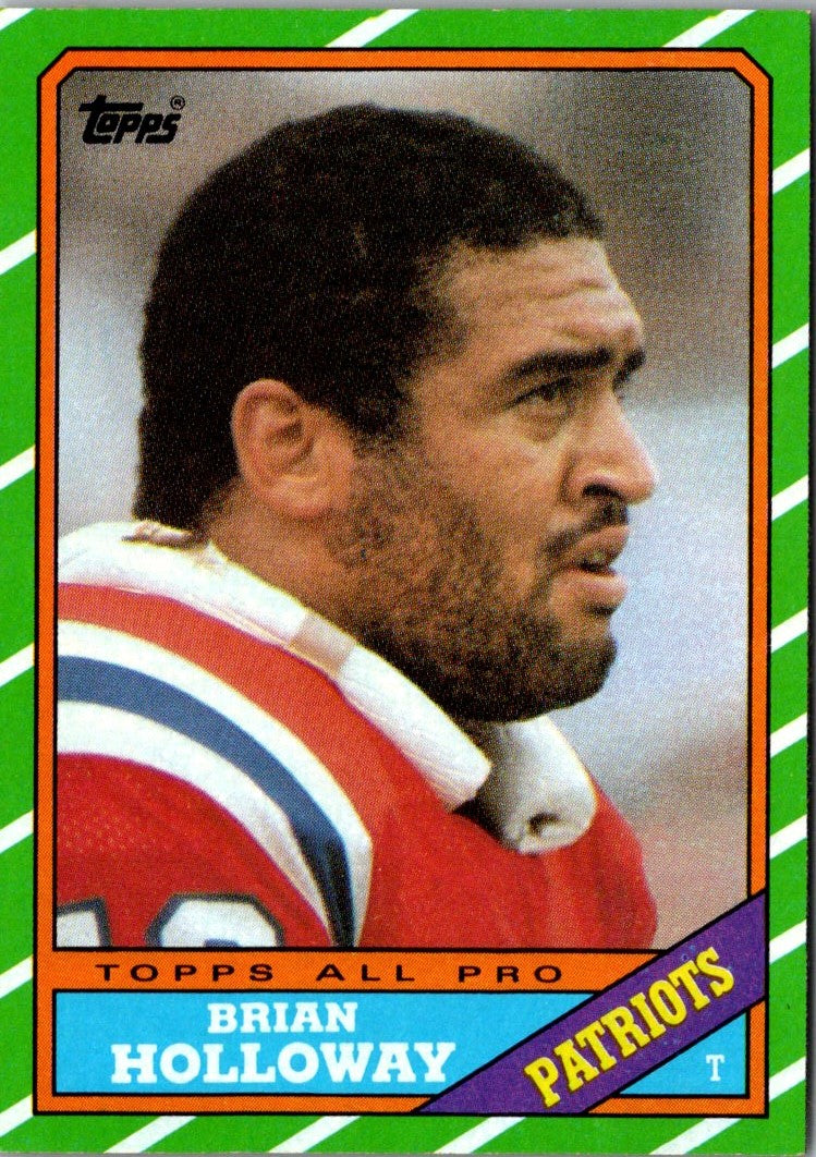 1986 Topps Brian Holloway